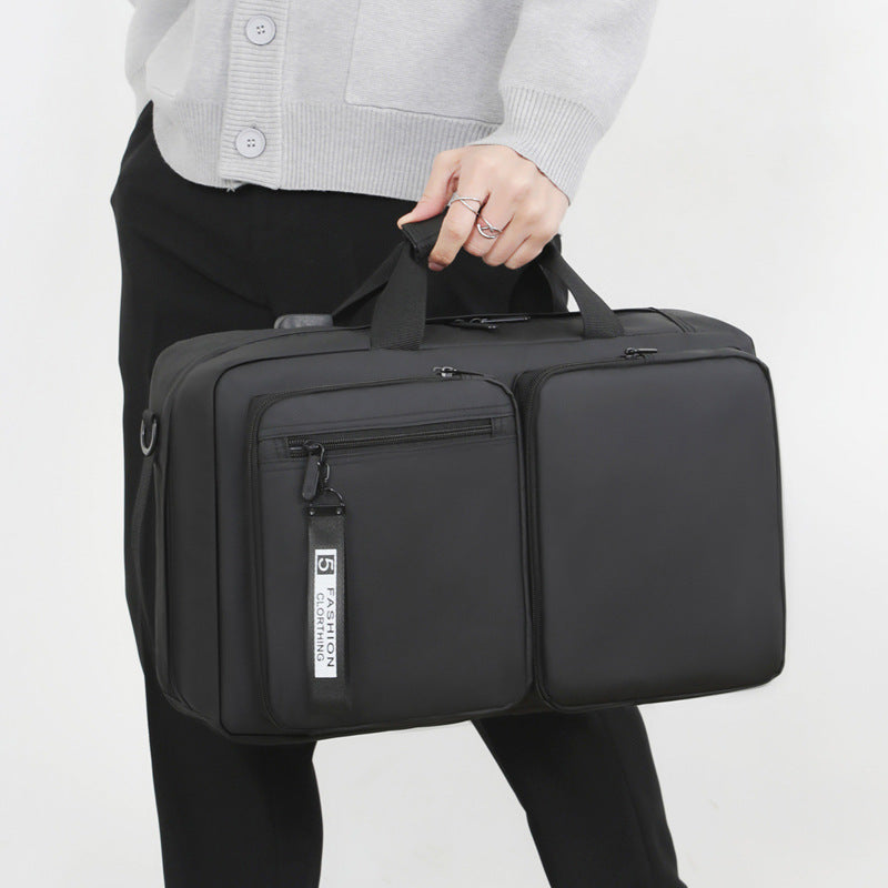 VersaCarry – Multifunctional High-Capacity Backpack with USB Port