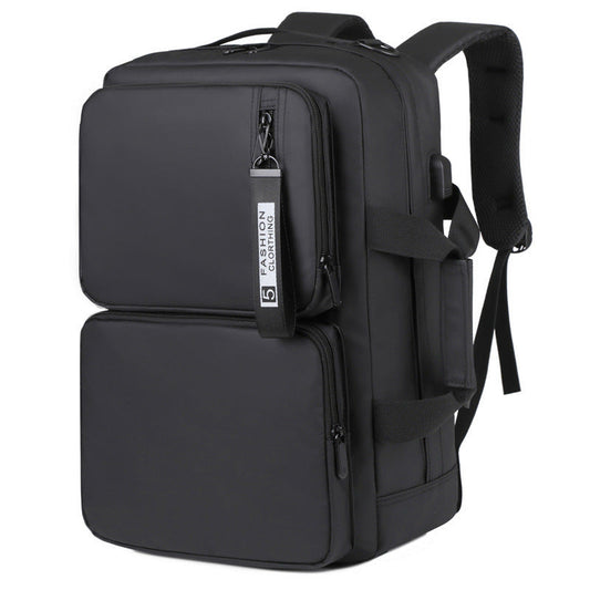 VersaCarry – Multifunctional High-Capacity Backpack with USB Port