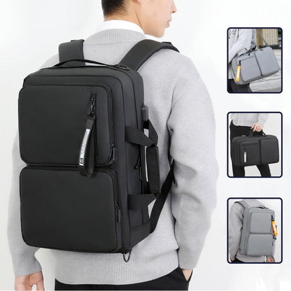 VersaCarry – Multifunctional High-Capacity Backpack with USB Port