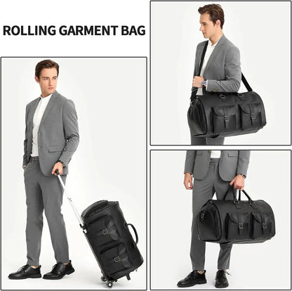 VoyagePro - Custom Rolling Duffle Bag with Wheels