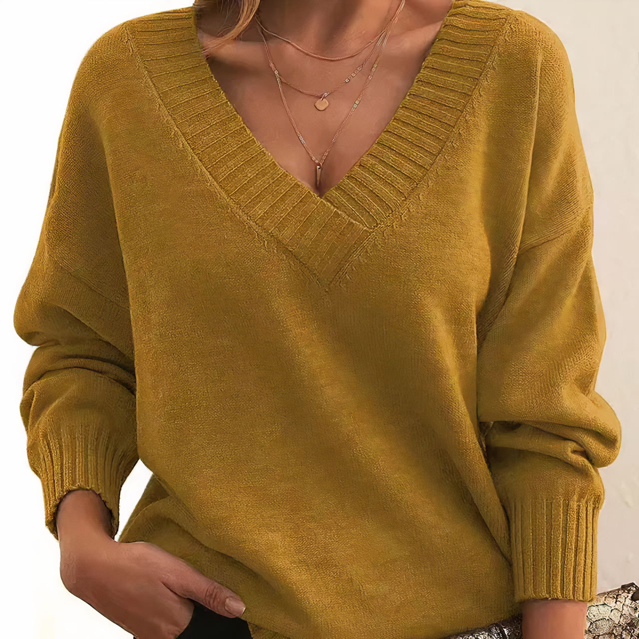 ChicWear - Cozy cashmere sweater for stylish autumn outfits