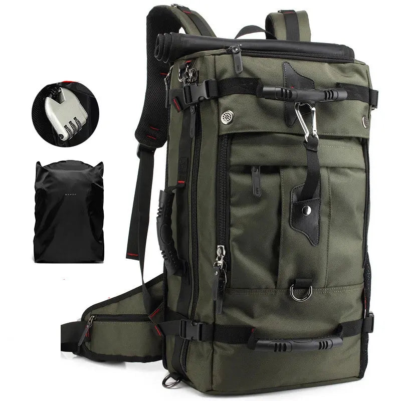 AdventurePro – High-Capacity Travel Backpack 40L/50L with Rain Cover