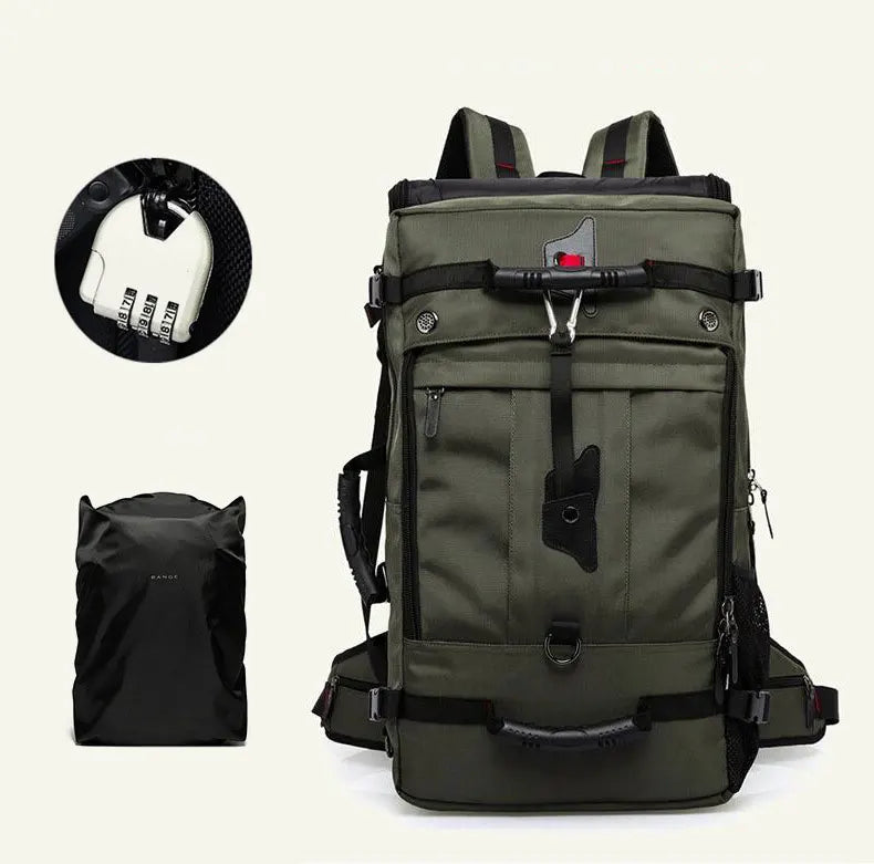 AdventurePro – High-Capacity Travel Backpack 40L/50L with Rain Cover