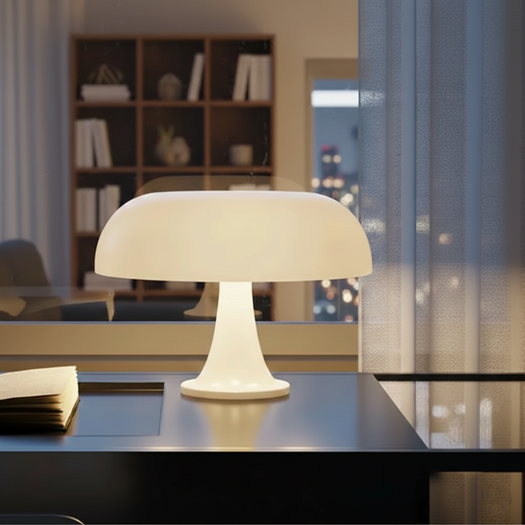 MushLumi - Bauhaus Table Lamp | Timeless Retro Mushroom Design Edelux