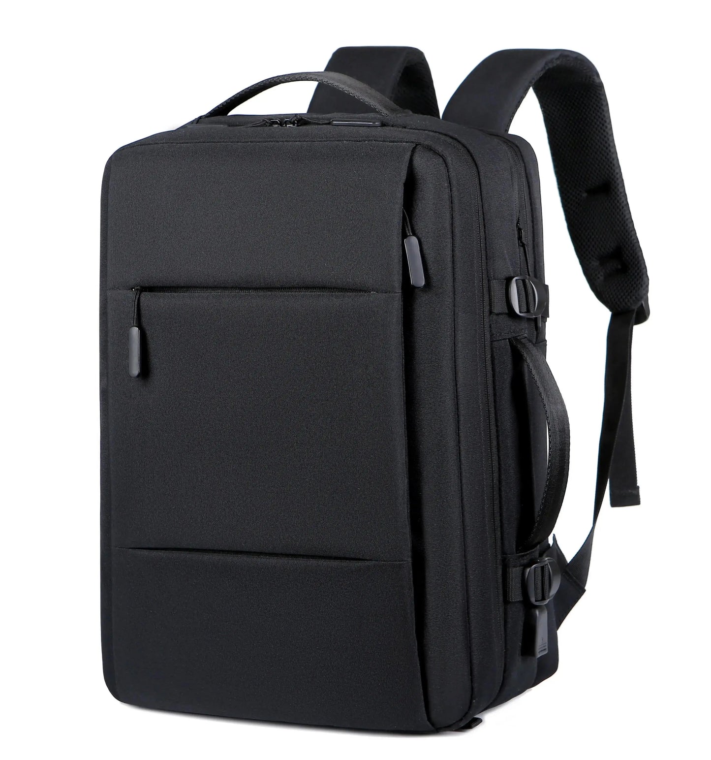 Expandable Business Backpack for Men with USB Port and Large Capacity | Waterproof and Multifunctional