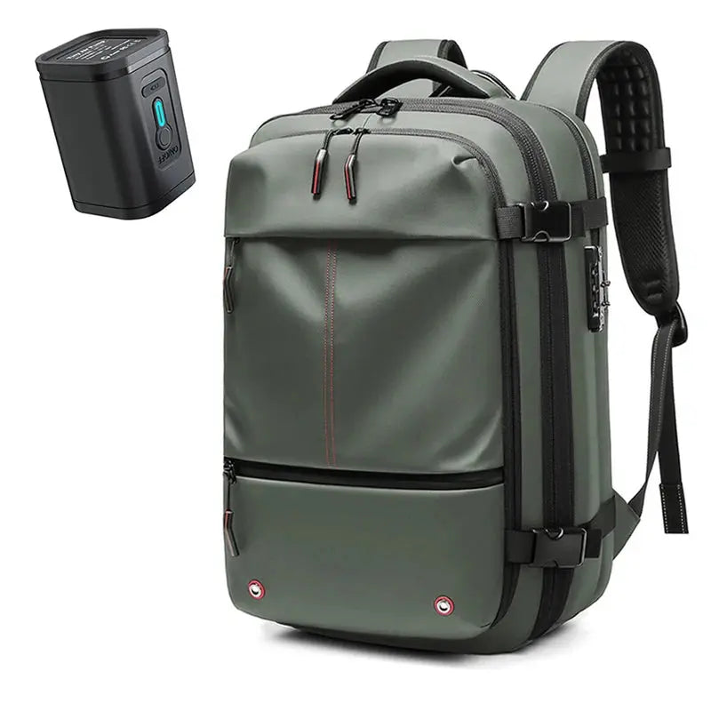 CompactPack - Space-Saving Vacuum Compression Backpack