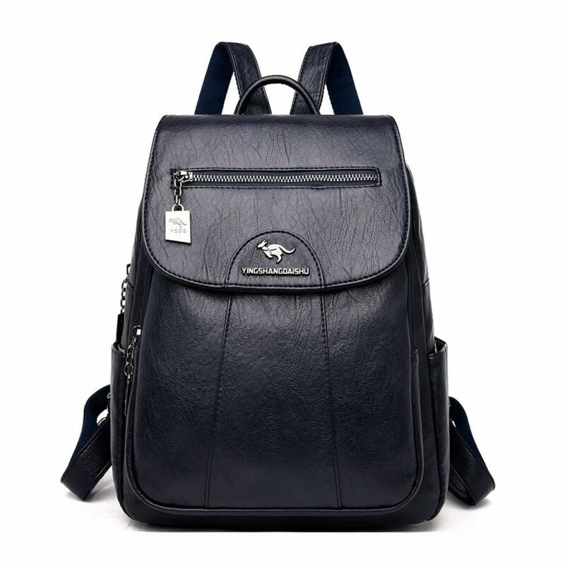 Urban Elegance – Women's Sheep Leather Backpack Edelux