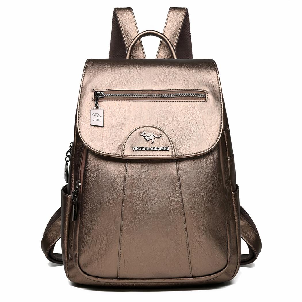 Urban Luxe – Women’s Sheepskin Leather Backpack Edelux