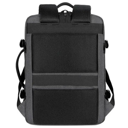 Expandable Business Backpack for Men with USB Port and Large Capacity | Waterproof and Multifunctional