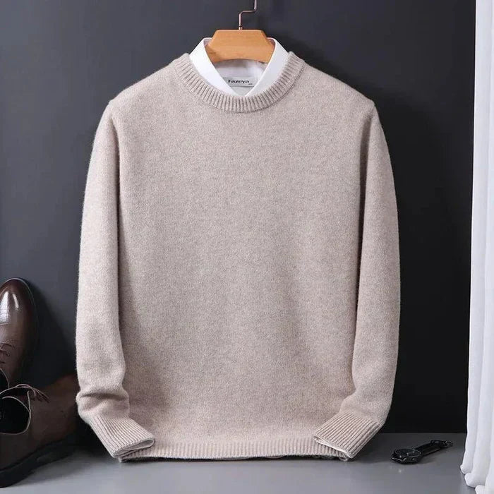 Cashmere Luxe - elegant loose cashmere sweater for men Edelux