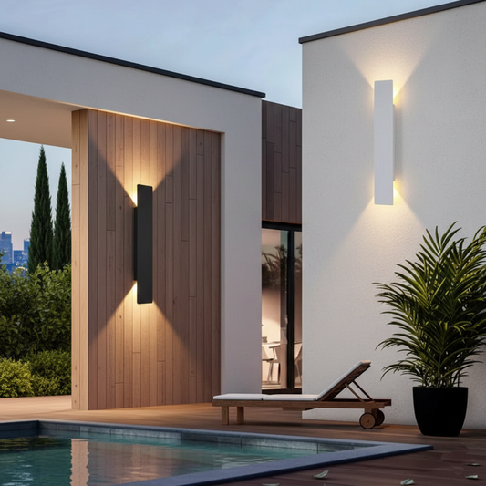 StormLuma - Weatherproof Outdoor Wall Light | Effortless LED Power Edelux