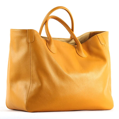 EleganceTote – Oversized Genuine Leather Handbag for Modern Women