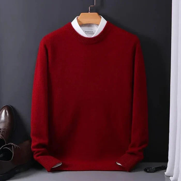 Cashmere Luxe - elegant loose cashmere sweater for men Edelux