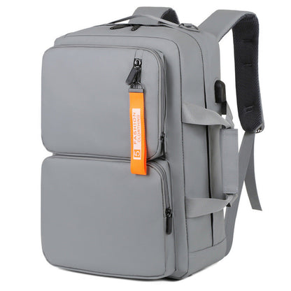 VersaCarry – Multifunctional High-Capacity Backpack with USB Port