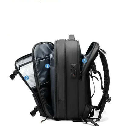 CompactPack - Space-Saving Vacuum Compression Backpack