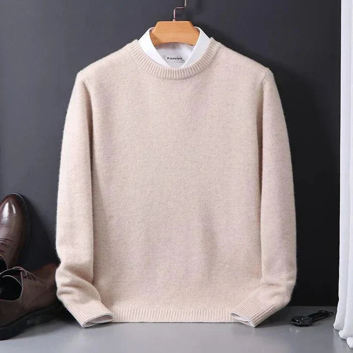 Cashmere Luxe - elegant loose cashmere sweater for men Edelux