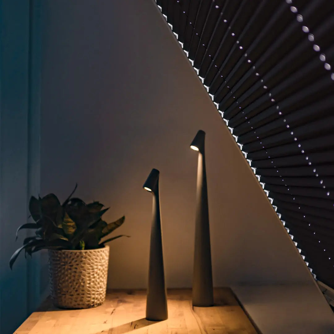 NordicGlow - Wireless LED Table Lamp | Effortless Minimalist Design
