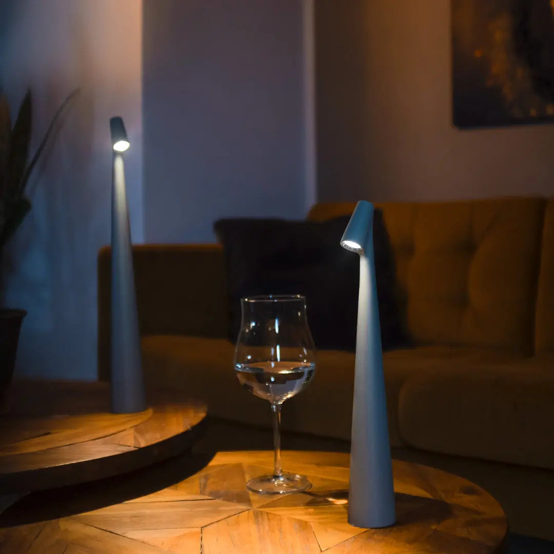NordicGlow - Wireless LED Table Lamp | Effortless Minimalist Design