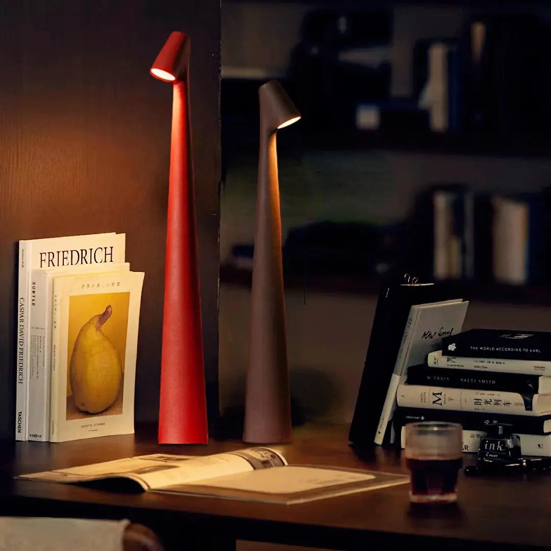 NordicGlow - Wireless LED Table Lamp | Effortless Minimalist Design