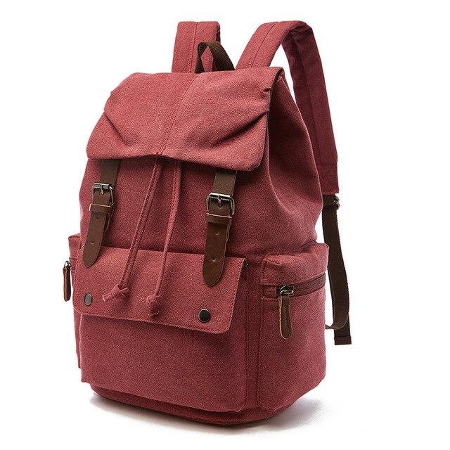 TrailVintage Backpack – Durable Canvas Rucksack for Everyday Adventures