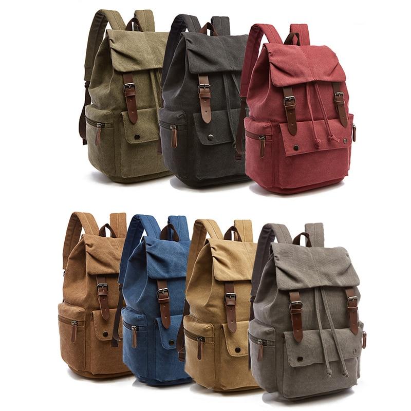 TrailVintage Backpack – Durable Canvas Rucksack for Everyday Adventures