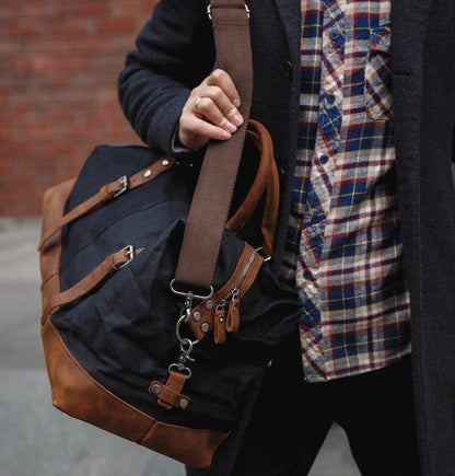 HeritageWax – Waterproof unisex Canvas Duffle Bag