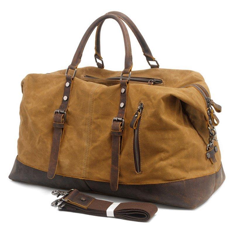 HeritageWax – Waterproof unisex Canvas Duffle Bag