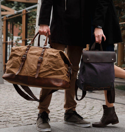 HeritageWax – Waterproof unisex Canvas Duffle Bag