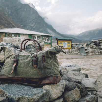 HeritageWax – Waterproof unisex Canvas Duffle Bag