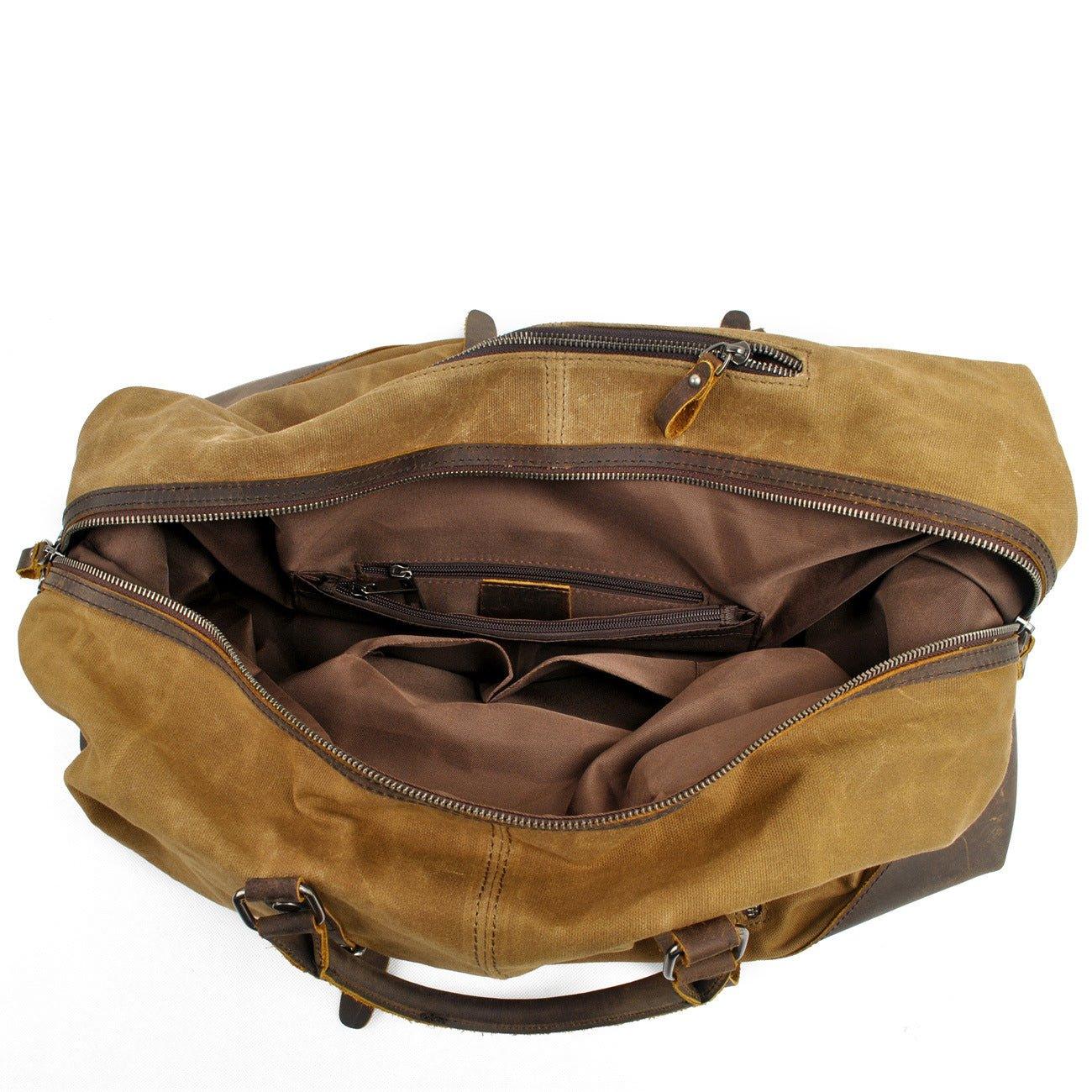 HeritageWax – Waterproof unisex Canvas Duffle Bag