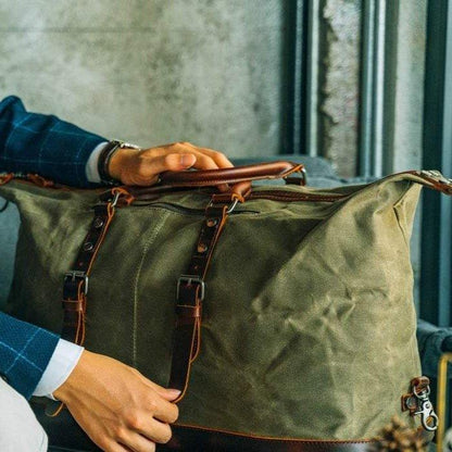 HeritageWax – Waterproof unisex Canvas Duffle Bag