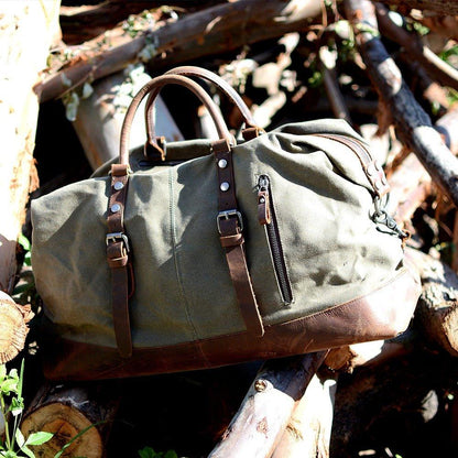 HeritageWax – Waterproof unisex Canvas Duffle Bag