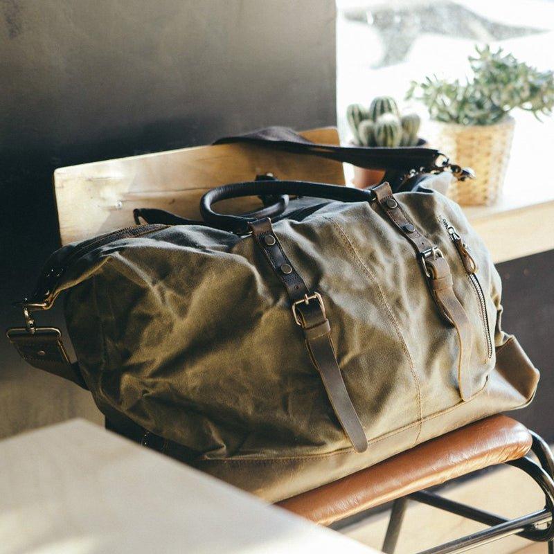 HeritageWax – Waterproof unisex Canvas Duffle Bag