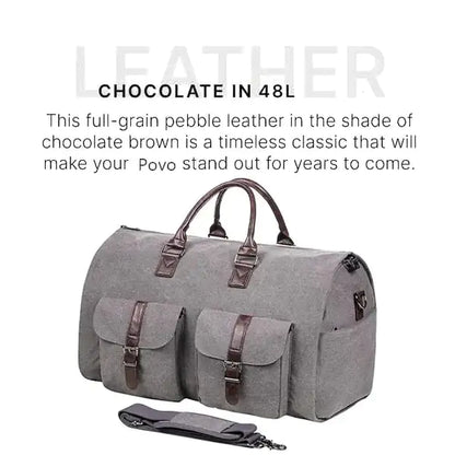 TravelEase - Convertible Duffle Garment Luggage