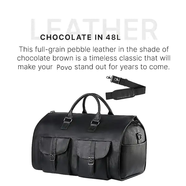 TravelEase - Convertible Duffle Garment Luggage